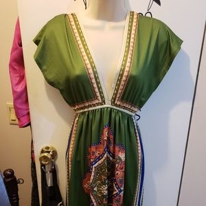 Flying Tomato Boho V Dress